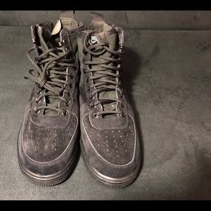 sf air force 1 mid big logo